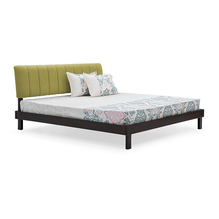 

Heiko Solid Wood King Bed with 6" Premium Mattress