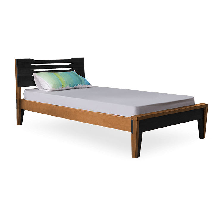 

Pico Solid Wood Single Bed with 6" Premium Mattress