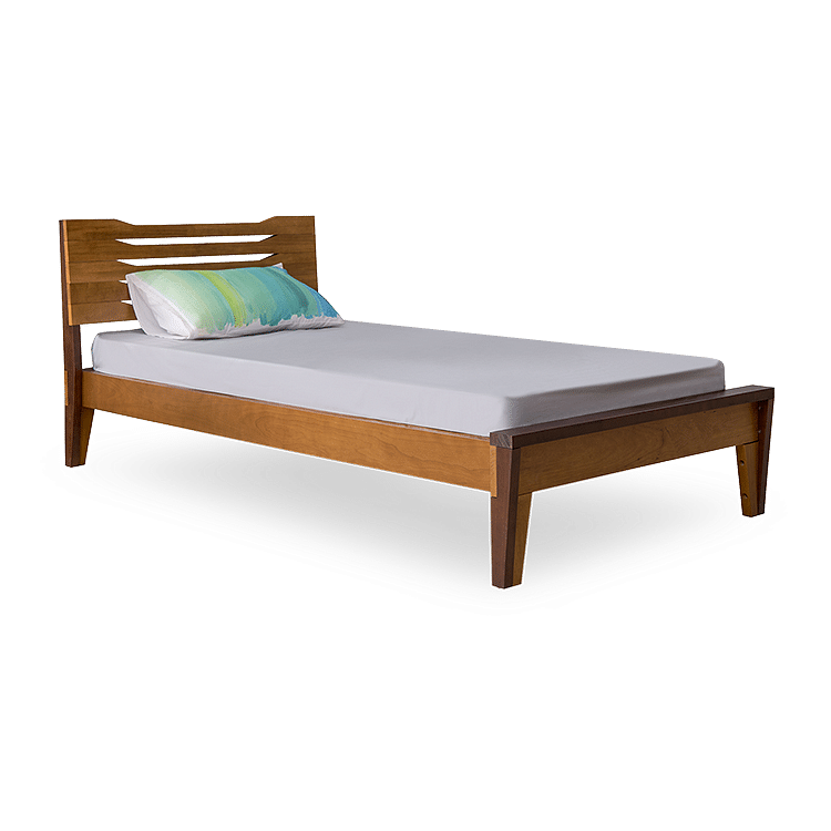 

Pico Solid Wood Single Bed with 6" Premium Mattress