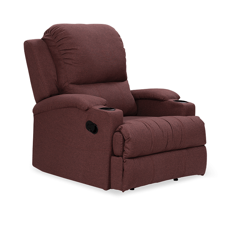 

Fabric Recliner Cup Holder in Cinnamon Color