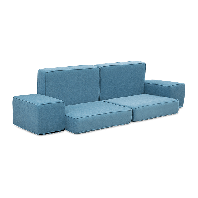 

Bounce Fabric Set of 4 Floor Pads in Turquoise Color