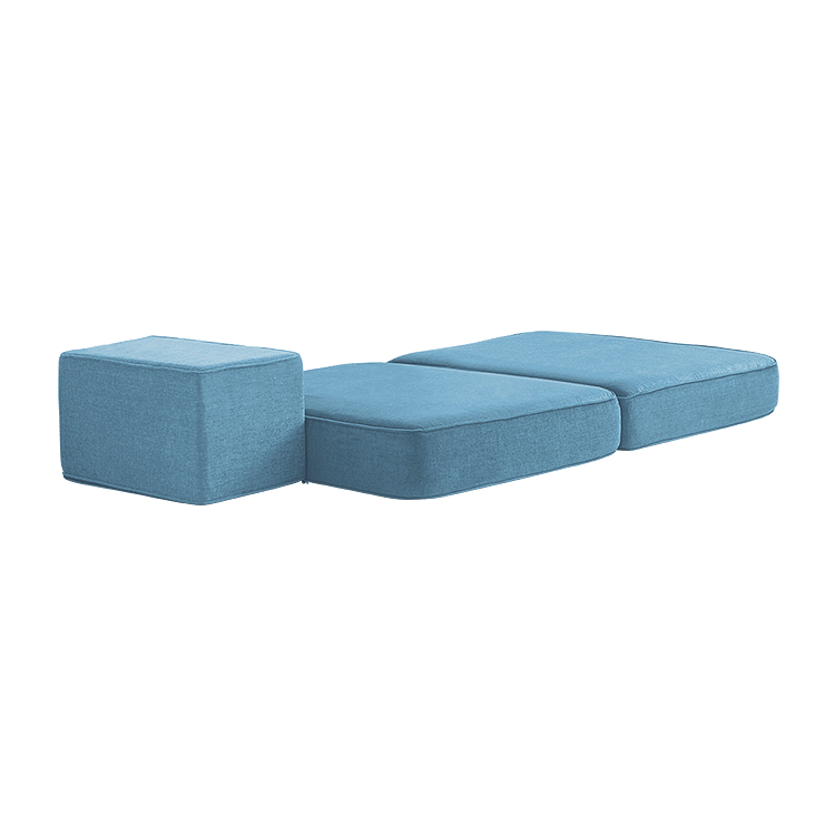 

Bounce Fabric Set of 2 Floor Pads in Turquoise Color