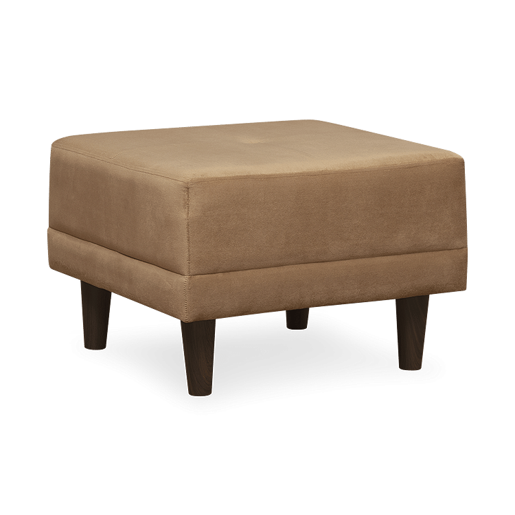 

Noah Velvet Ottoman in Honey Gold Color