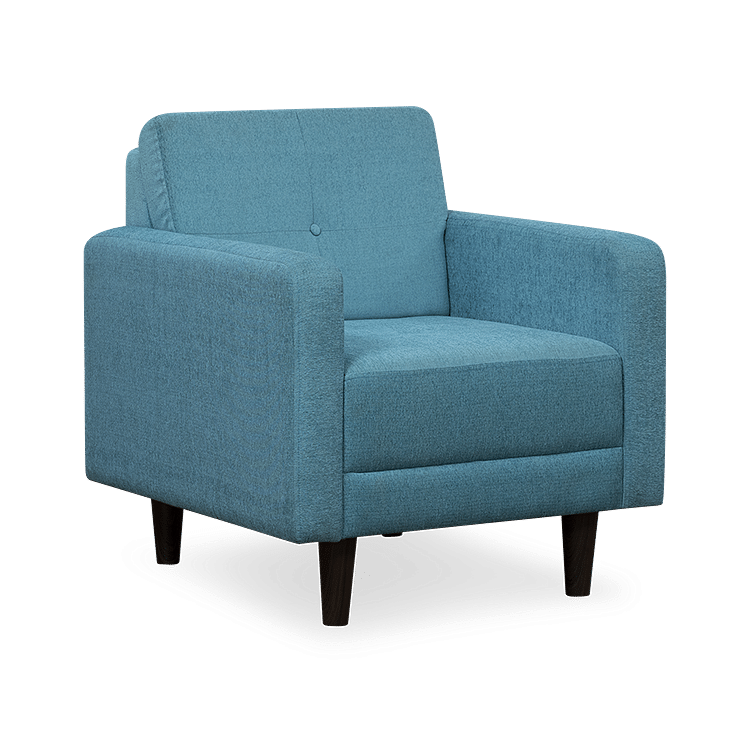 

Noah Fabric 1 Seater Sofa Set in Turquoise Color