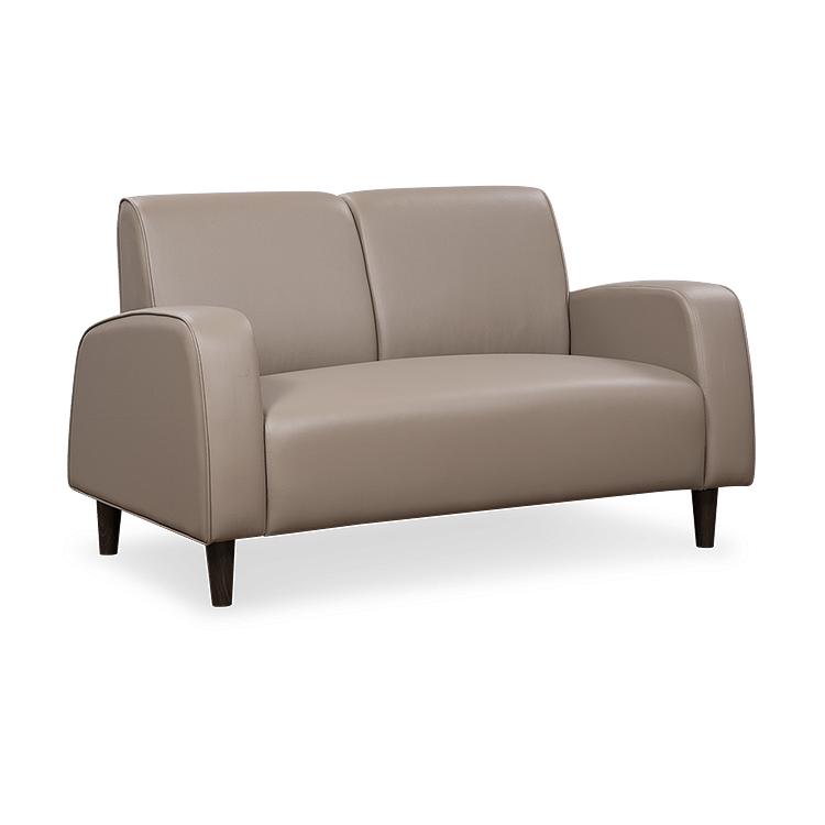 

Ella Leatherette 2 Seater Sofa in Sand Beige Color