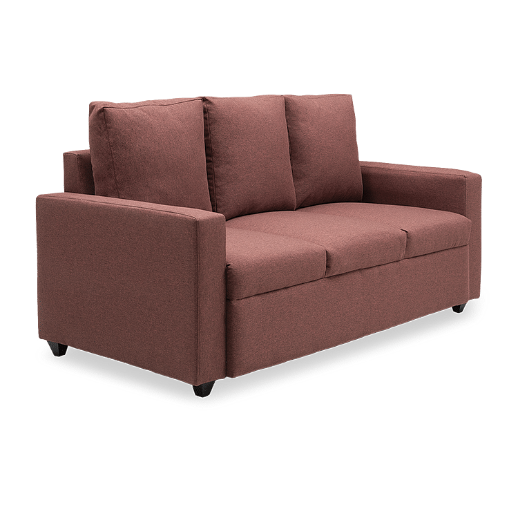 

Vive Fabric 3 Seater Sofa in Cinnamon Color