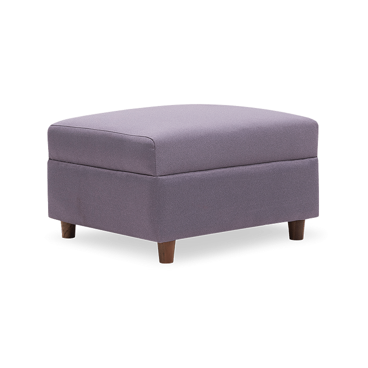 

Flex Fabric Ottoman in Lilac Color