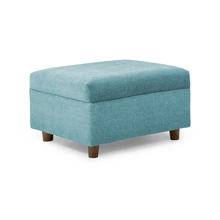 

Flex Fabric Ottoman in Magic Blue Color