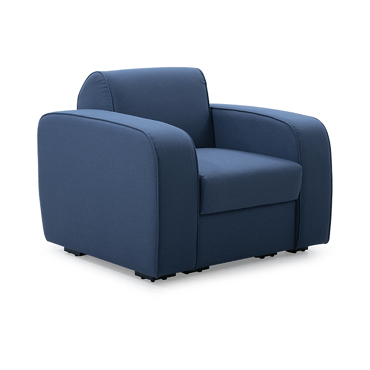 

Maximus Fabric 1 Seater Sofa in Teal Blue Color