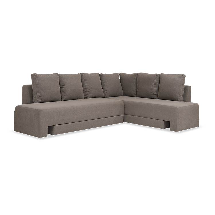 

Lana Fabric Sofa Cum Bed in Mocha Grey Color