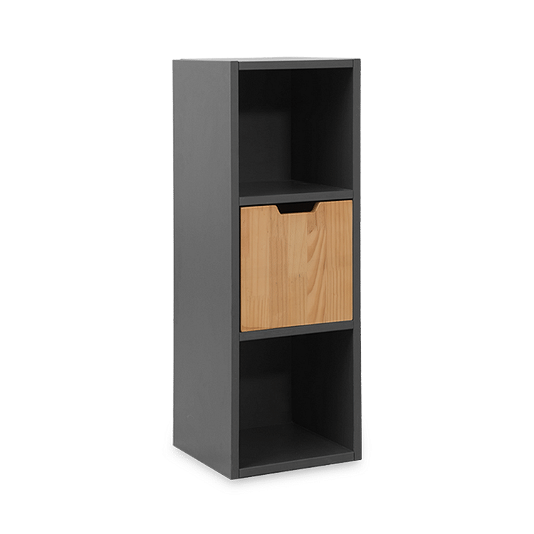 

Mili Engineered Wood Side Unit in Slate Grey Finish
