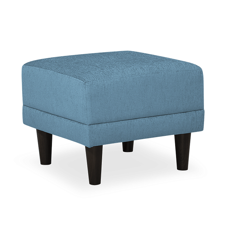 

Noah Fabric Ottoman in Turquoise Color