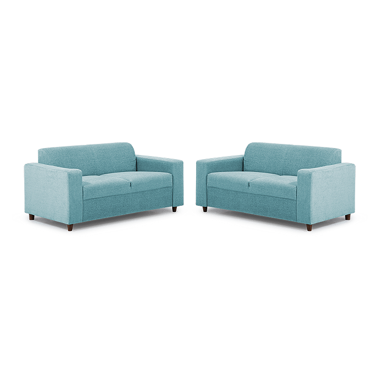 

Flex Fabric 4 Seater Sofa in Magic Blue Color