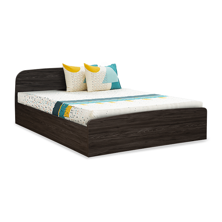 

Dune Engineered Wood Box Storage Queen Bed In Carbon Grey Finish
